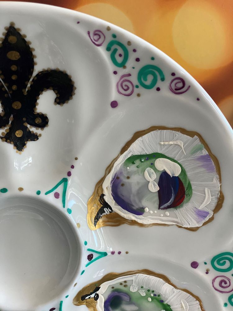 Mardi Gras Swirls | Kristine Kainer