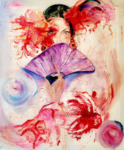 Flamenco Art | Anna's Abstract Expressionism
