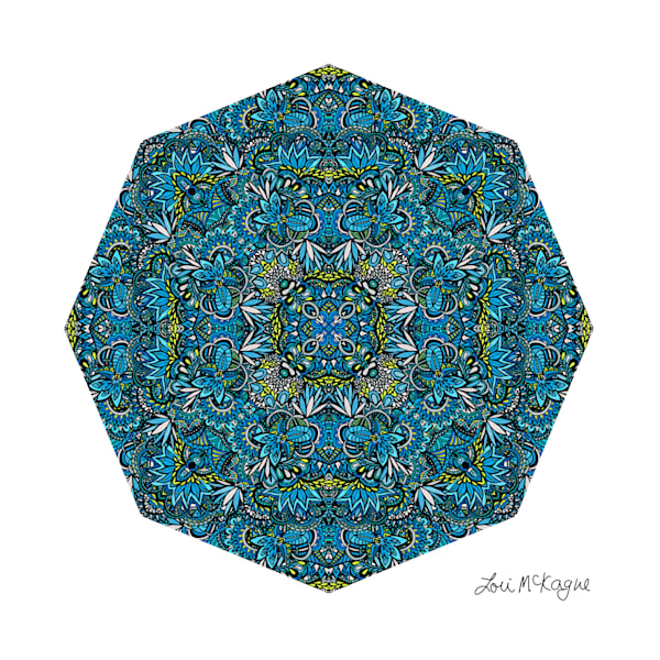 Cerulean Swirls