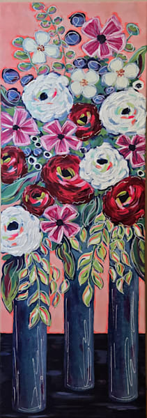 Floral Trio Art | Easel In Bloom
