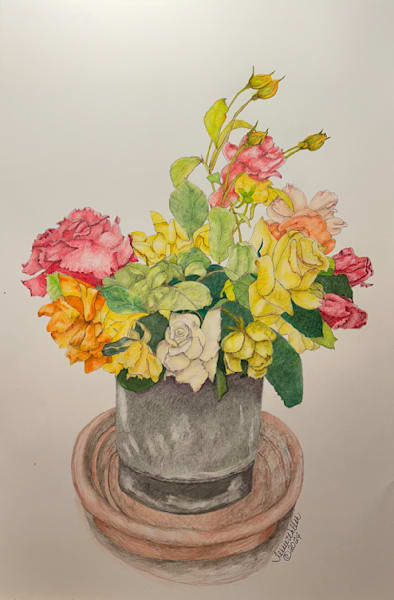 Flowers From My Garden Art | Fine Art by Terrie D
