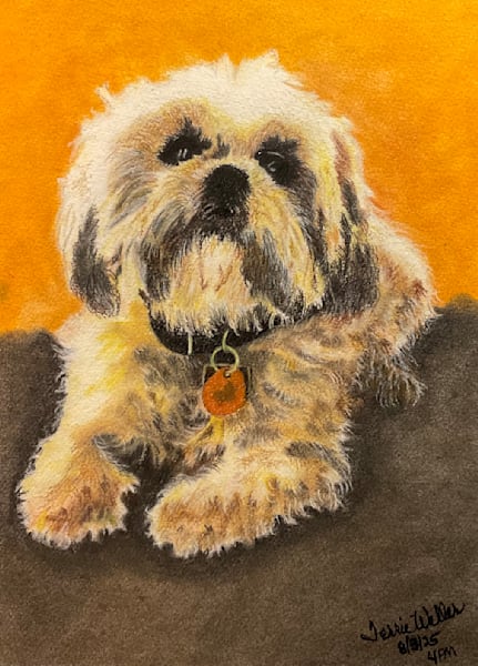 Tai Doggie Dog Art | Fine Art by Terrie D
