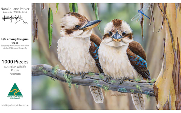 Kookaburra Jigsaw Puzzle | 1000 Piece Australian Wildlife Puzzle
