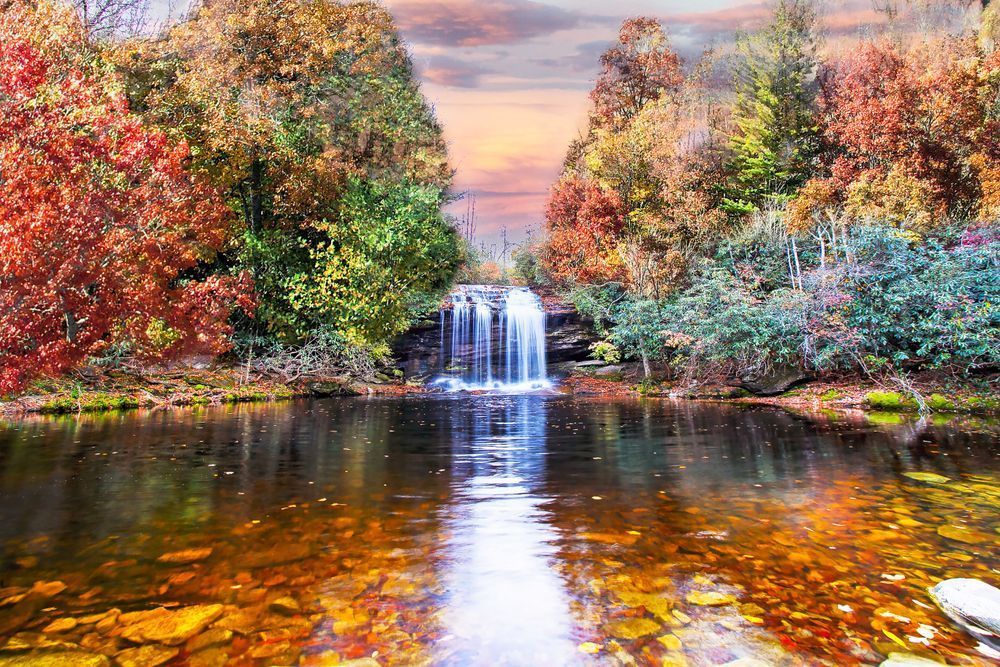 Schoolhouse Falls Photography Art | Stan Sutrich Photography