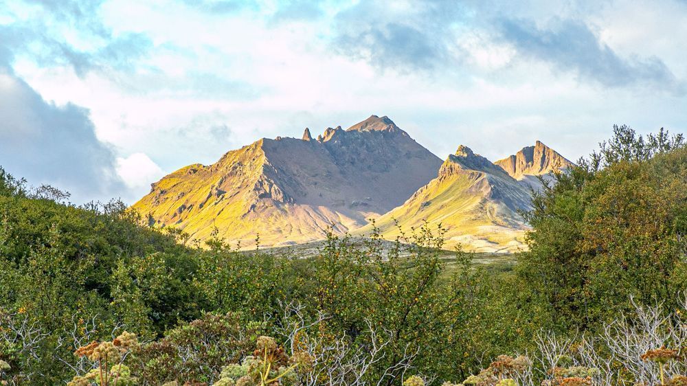 Distant Mountain On The Trail Photography Art | Stan Sutrich Photography