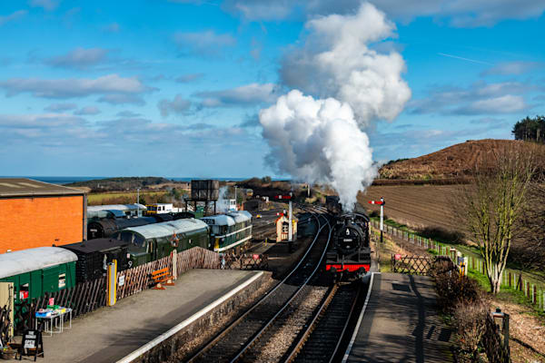 The Train Approaching Platform One