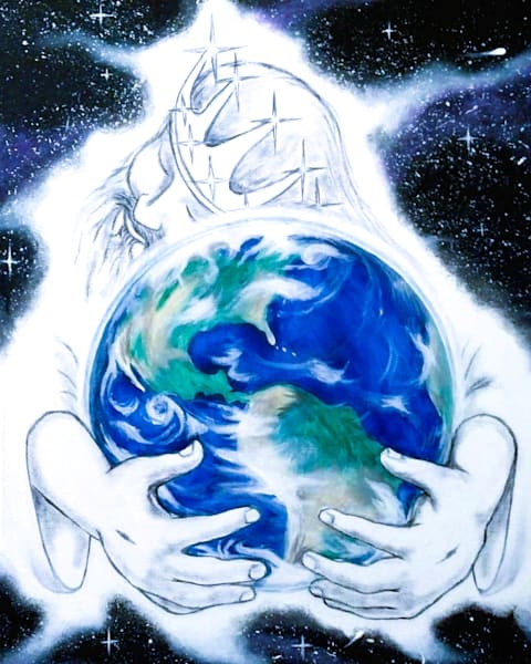 For God So Loved The World Art | His Touch Art