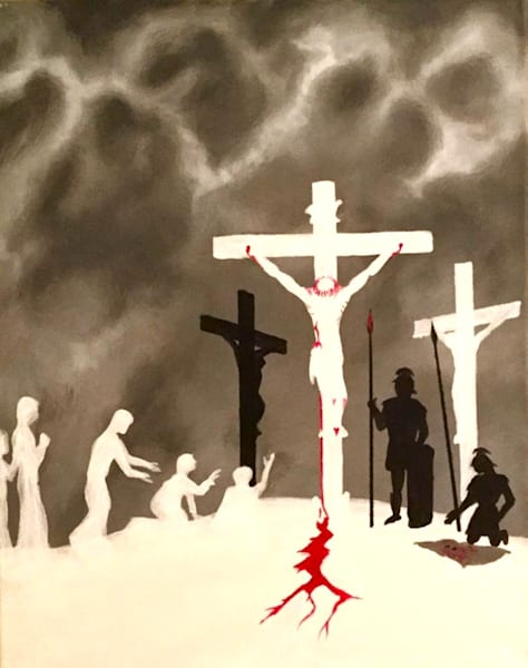 Jesus On The Cross Art | His Touch Art