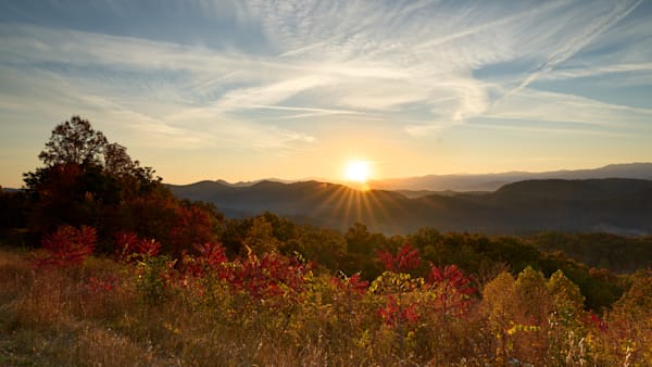 Smoky Mountains Dawn - Art