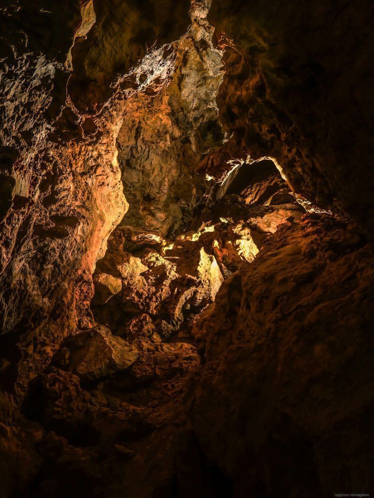 Exit Point - Narrow Cave Passage Art | Glenwood Springs Colorado | LAM Images