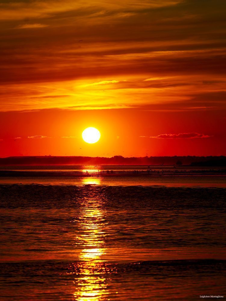 Sunset Over Moriches Bay – Coastal Fine Art Photography Print