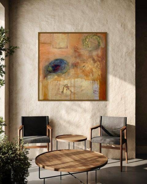 Alchemy of Dust and Light - Contemporary Abstract Artwork