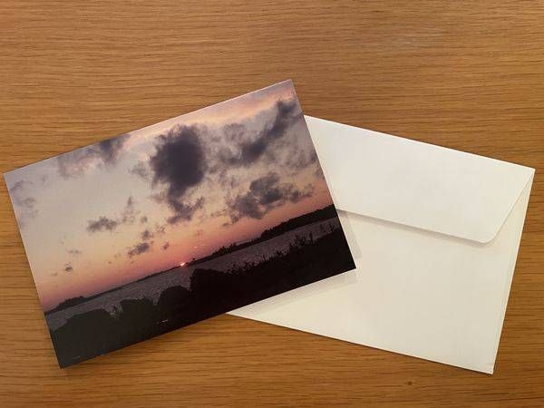 Greeting Card   Summer Sunset | Floegel Artworks