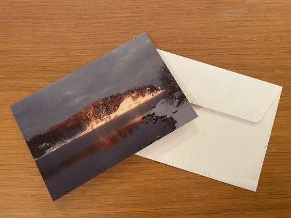 Greeting Card   Winter Sunrise | Floegel Artworks