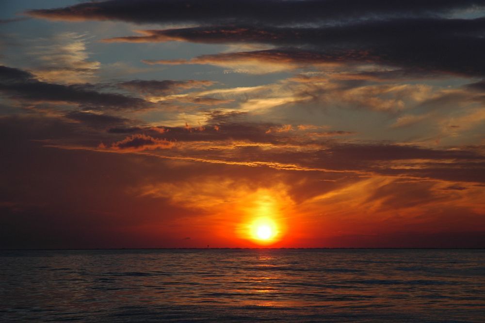 Ocean Sunset Photography Art | Floegel Artworks