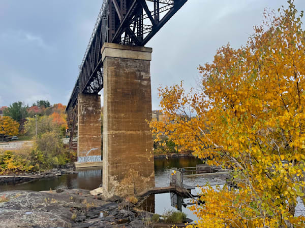 Fall Trestle Photography Art | Floegel Artworks