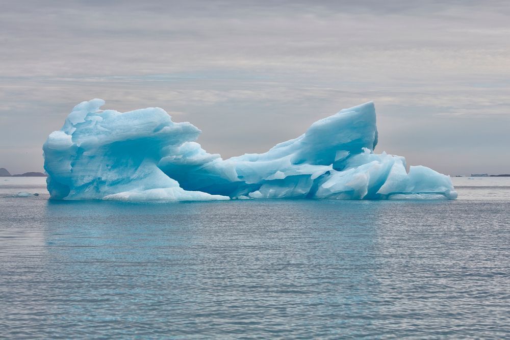 Iceberg on the Sermiligaaq Fjord