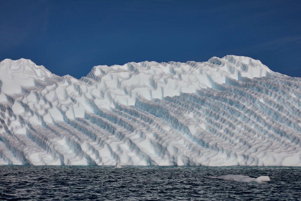 Heavily Textured Iceberg