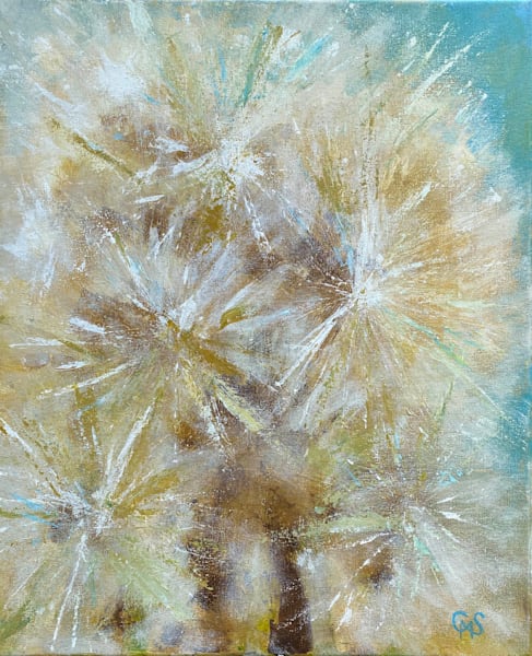 Dandelion, Blow Up Art | Caroline Salmon Art