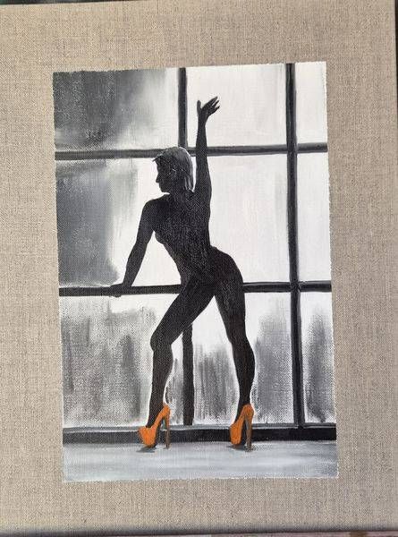 Orange Shoes, Quiet Poise | NorthorpeArt