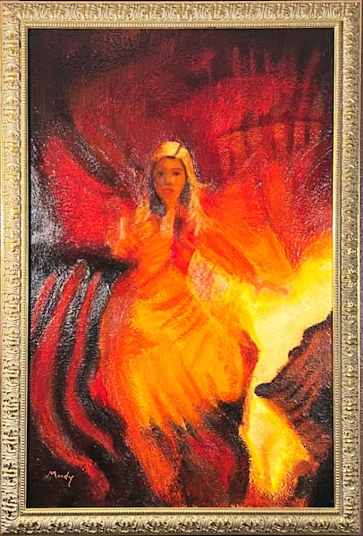 Step into a world of enchantment with Enchanted Realm, an ethereal oil painting by the renowned artist Stephen Moody.