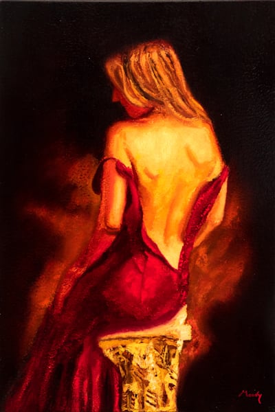 Dare to indulge your imagination with Je Te Désire, the masterpiece painting you can't look away from. 