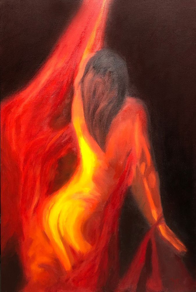 La Femme Admire by Stephen Moody - Moody Fine Art