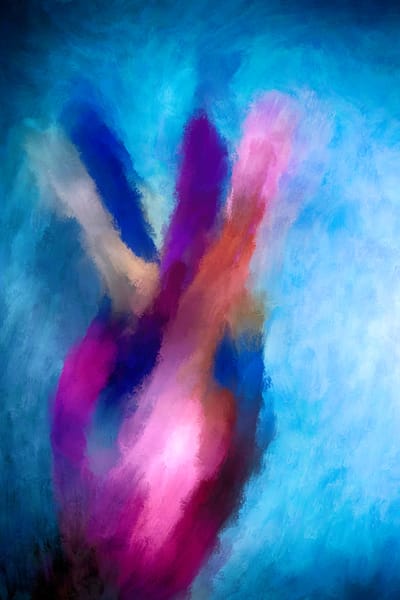 Add serenity to your home with Le Pot de Fleurs abstract artwork!