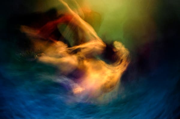 The artwork of Tawaret by Moody creates a powerful atmosphere with its deep blues and greens contrast