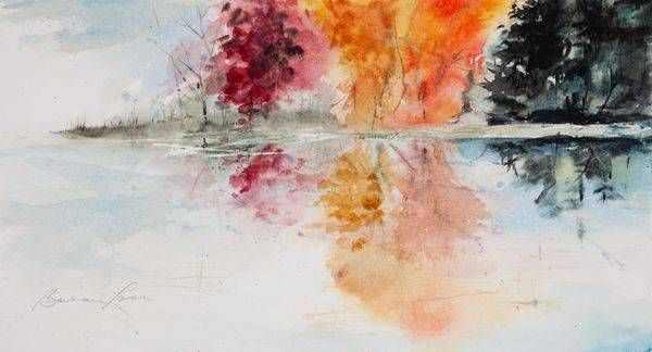 Autumn Mirror Art | Brenda Myrick Art