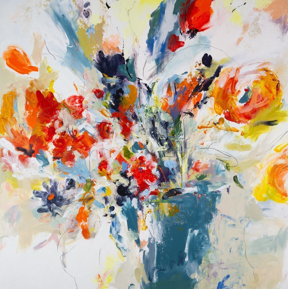 A Big Bunch Of Posies Art | Brenda Myrick Art