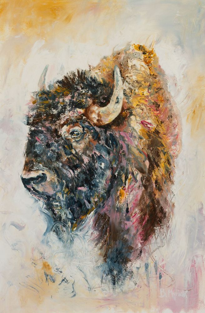 Bison Art | Brenda Myrick Art