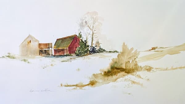 Winter Barns Art | Brenda Myrick Art