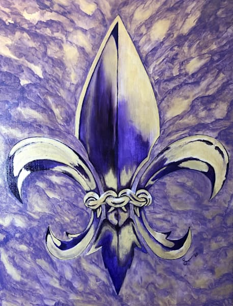 Flor De Lis Art | Lucas Fine Arts 