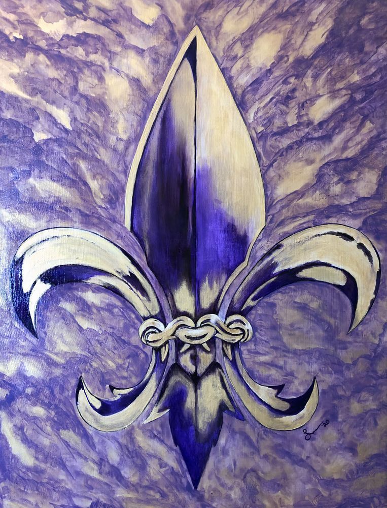 Flor De Lis Art | Lucas Fine Arts 