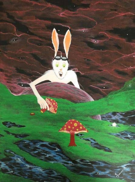 Spacebunny #1 Art | Lucas Fine Arts 