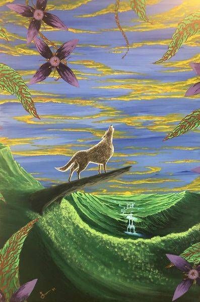 Wolfing It Art | Lucas Fine Arts 