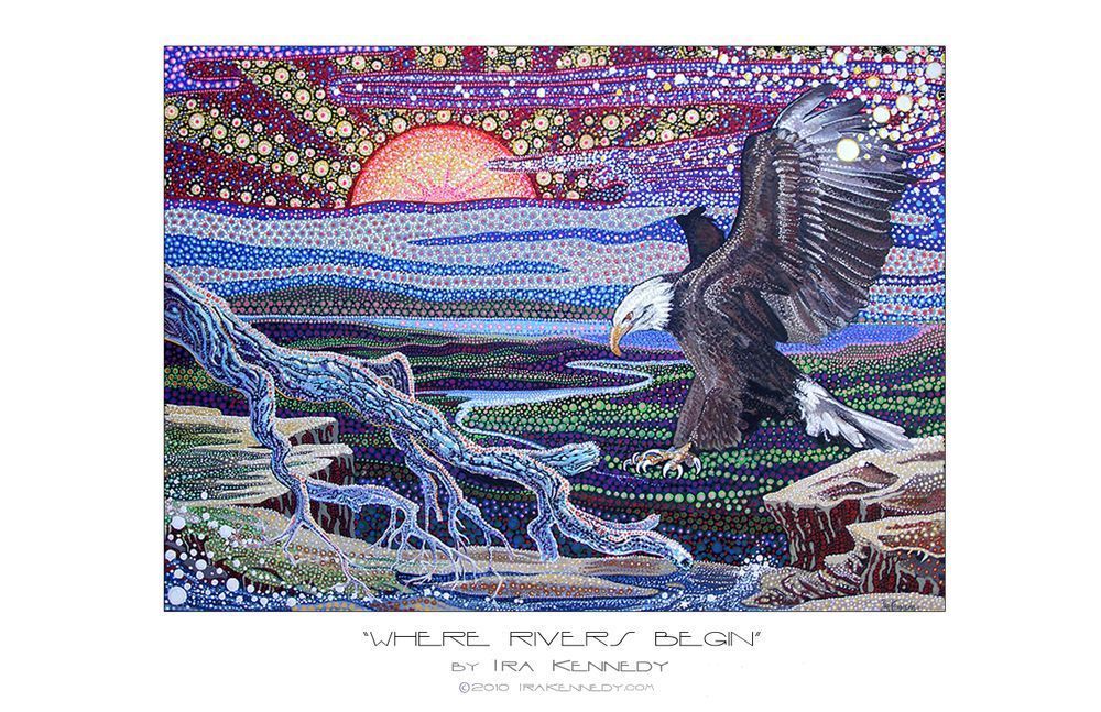 Where Rivers Begin Art | Ira Kennedy