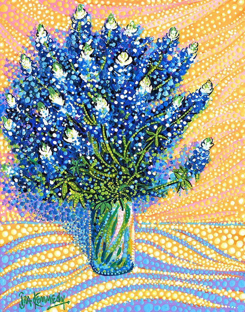 Bluebonnets Art | Ira Kennedy