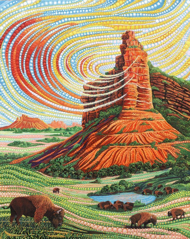 Caprock Canyons Dreamscape Art | Ira Kennedy