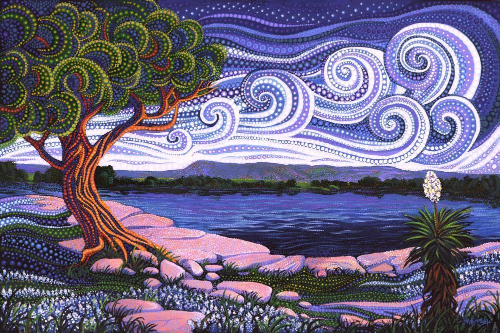 Highland Lakes Dreamscape Art | Ira Kennedy