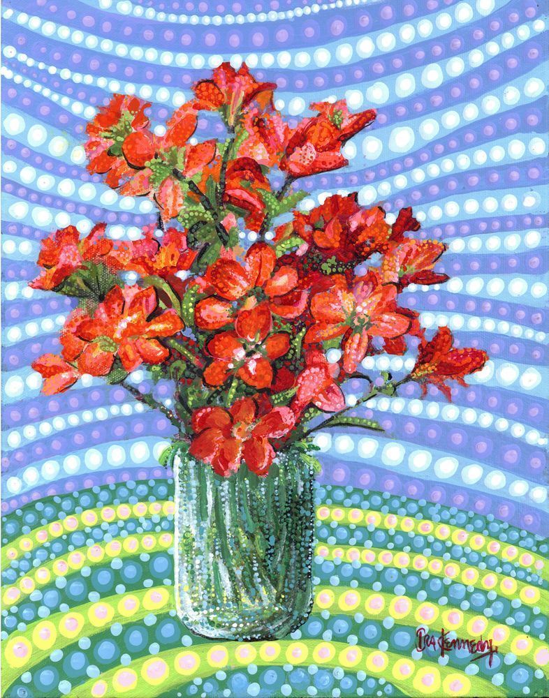 Indian Paintbrushes Art | Ira Kennedy