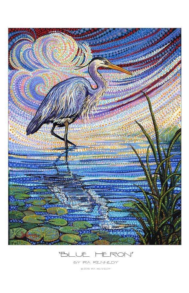 Blue Heron Art | Ira Kennedy