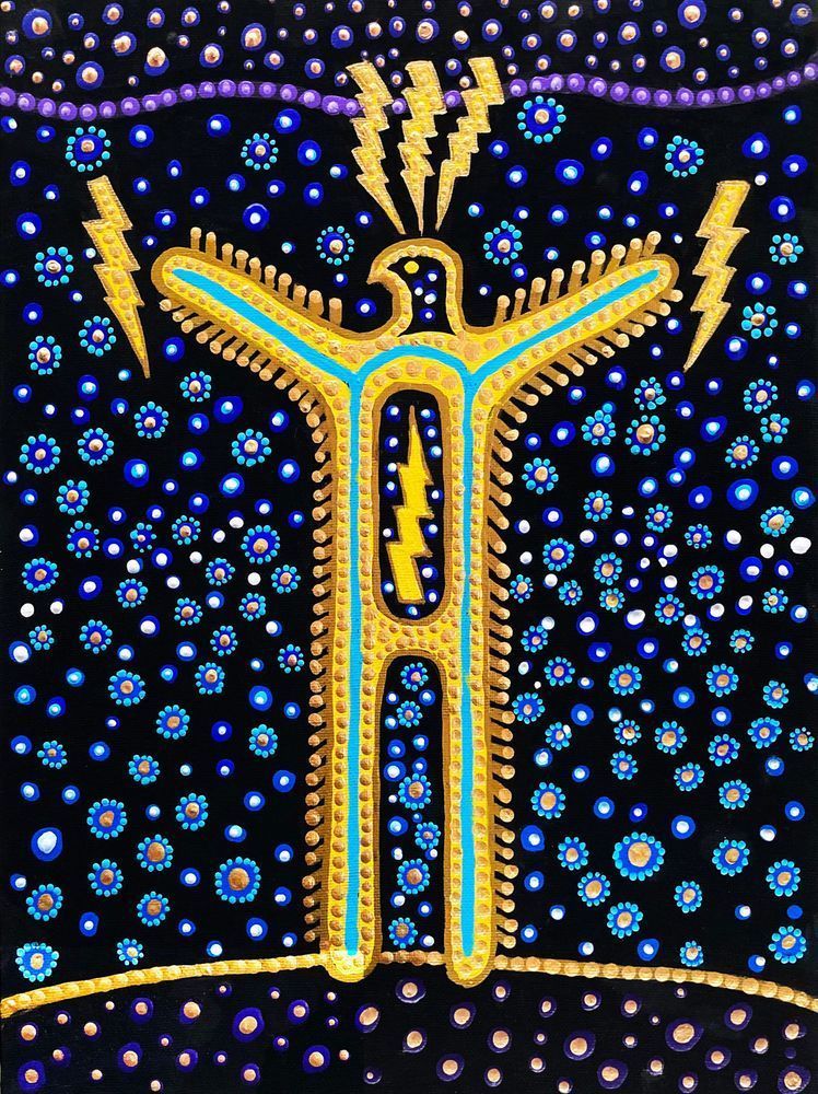 Lightning Shaman Art | Ira Kennedy