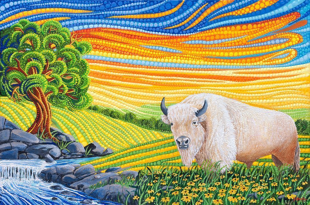 Return Of The White Buffalo Art | Ira Kennedy