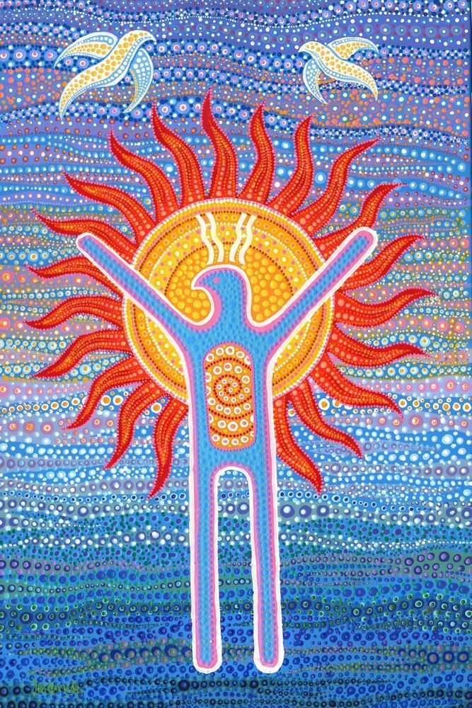 Sun Shaman Art | Ira Kennedy