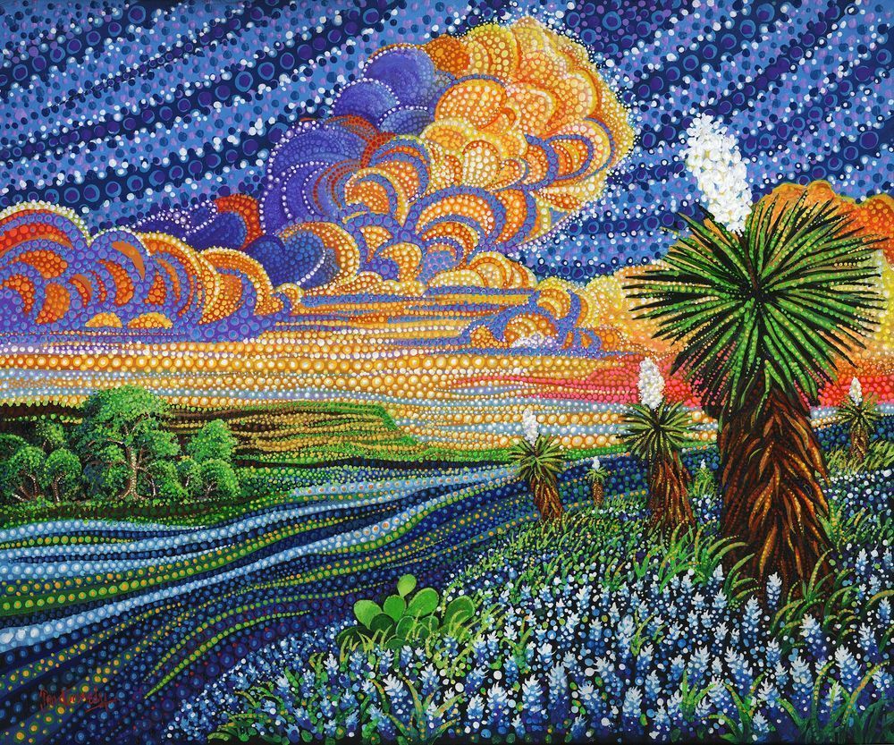 Valley Of The Painted Clouds Art | Ira Kennedy