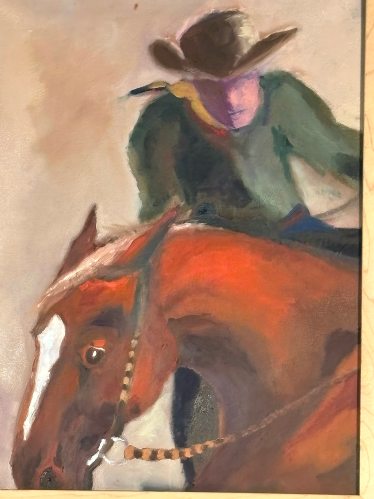 Cutting Horse Gail Kimball (1).Png Art | Elements Art