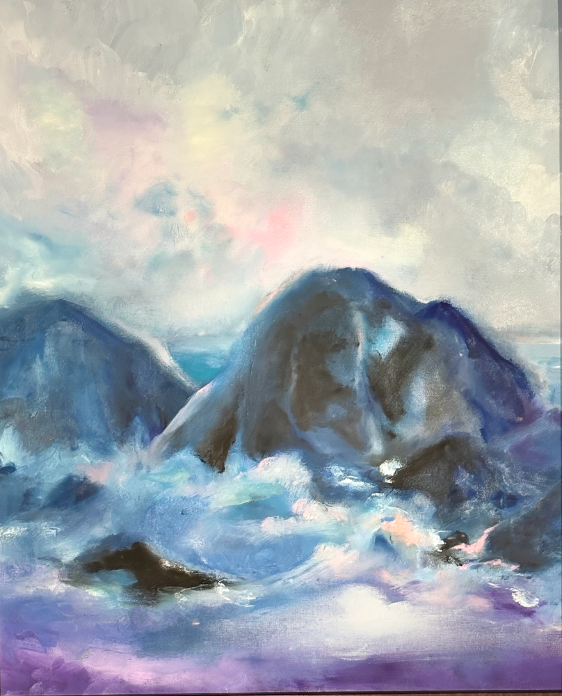 Winter On Oregon Coast Art | Elements Art