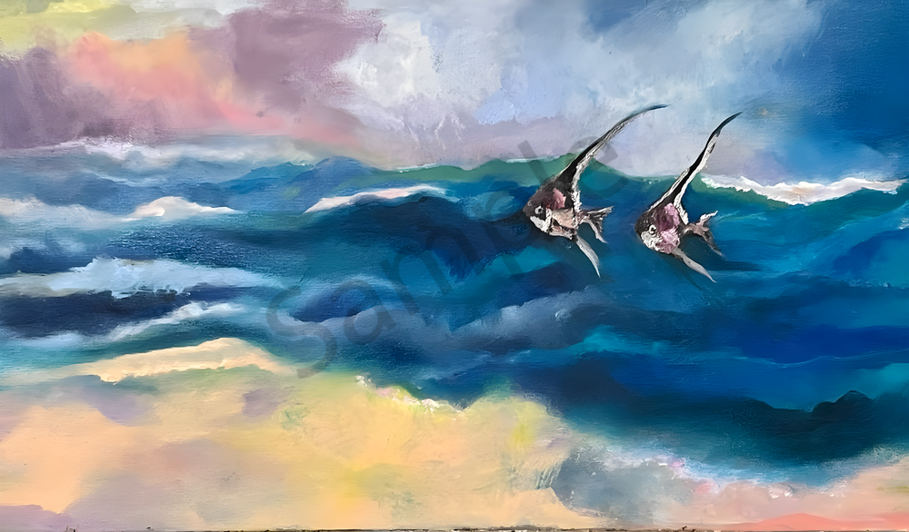 Two Lost Fish Art | Elements Art